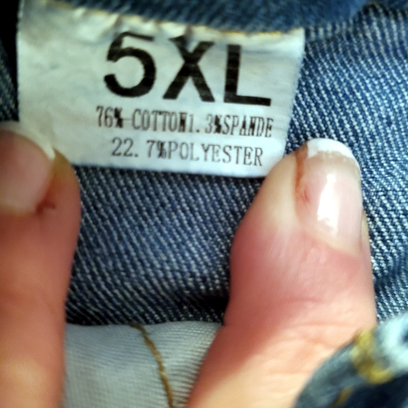 2 piece girls Black white off shoulder ruffled top with Distressed jeans - Picture 6 of 7